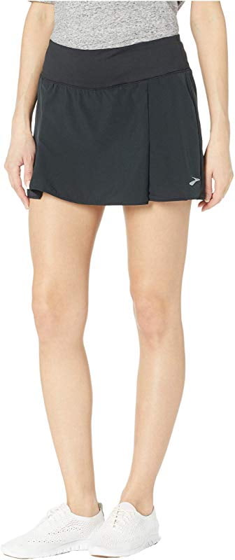 Brooks Women's Chaser Skort, Black, XXL (US 20-22) - Walmart.com