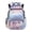 Axolotl Reading Galaxy, variant on Pastel Cute Dinosaur Pattern Multi Pocket School Bookbag with Breathable Large Capacity School Backpack, Multi-Pocket 17 Inch School Bag for Back to School Travel