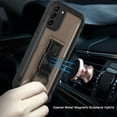 thumbnail image 2 of GSA Beer Opener Hybrid Case w/Kickstand for Samsung S22 - Smoke/Black, 2 of 6