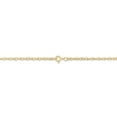 thumbnail image 4 of Real 14kt Yellow Gold 1.35mm Carded Cable Rope Chain; 24 inch; for Adults and Teens, 4 of 6