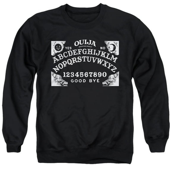 Ouija - Board On Black - Crewneck Sweatshirt - Large