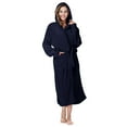thumbnail image 2 of ZRBYWB Fashion Women Pajamas Women Hooded Bathrobe Lightweight Soft Plush Long Flannel Sleepwear Hooded Bathrobe Plush Long Robe, 2 of 9