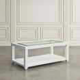 thumbnail image 2 of Jofran Urban Icon Contemporary Rectangular Glass Inlay Coffee Table, 2 of 8