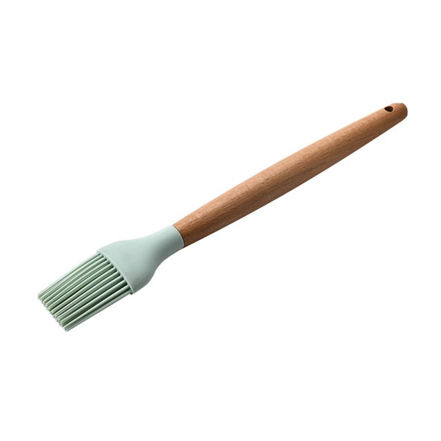 Advancent 1 cuchara de sopa con mango de madera, espátula, cepillo, raspador, servidor de Pasta, batidor de huevos, olla antiadherente, utensilios de Cocina y Comedor cepillo Advancent HA0025-08B