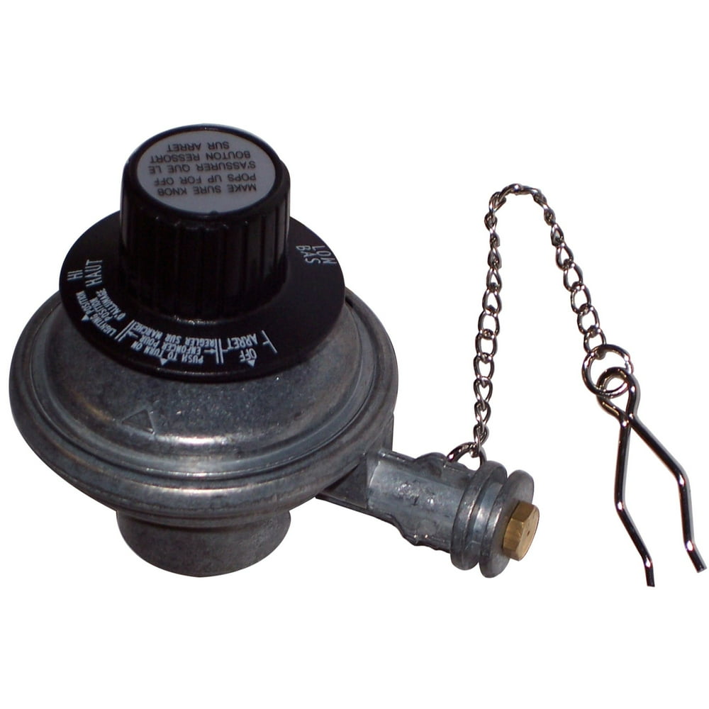 "3 Black Regulator for Older Sunbeam Brand TableTop Gas Grills