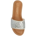 thumbnail image 4 of Journee Women's Maria Slip on Metallic Beaded Flat Slide, 4 of 8