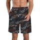 thumbnail image 1 of Balery Cool Sports Car Traje de Baño Estilo Hawaiano para Hombre, Shorts de Secado Rápido con Bolsillos-Medium, 1 of 6