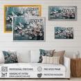 thumbnail image 4 of Designart "Flowers With Butterflies Painting I" Floral Wall Art Living Room, 4 of 5