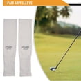 thumbnail image 3 of Mosiee 1Pair Arm Sleeve Uv Protection Outdoor Golf Sports Hiking Riding Arm Tattoo Sleeve Full Arm Warmer Riding Equipment New, 3 of 9