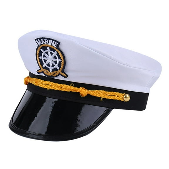 Adjustable Sea Captain Hat Sailors Hat Unisex Maritime Hat Stylish Seafaring Hat