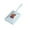 🔥 Blue_Hot#1009, variant on Double Roller Dusting Brush | Carpet Cleaning Vacuum Brush | Multifunction Delinting | Compact Handheld Sweeper for Sofa Bed Furniture | 1Pc | ABS | 26x10.5cm | Pink Blue Beige Purple