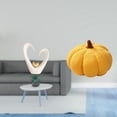 thumbnail image 2 of Figura decorativa de corazón, cojín de calabaza, adorno creativo de cerámica, suave y decorativo, ideal para la oficina, el hogar, el dormitorio, esta, 2 of 8