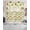 White Grass Green Dark Orange, variant on Sunflower Swag Kitchen Curtains Sets for Windows 24 Inch Length, Farmhouse Flowers Summer Botanical Short Window Curtain Panels Swags Valances and Tiers 3 Piece Set for Cafe/Dining Room