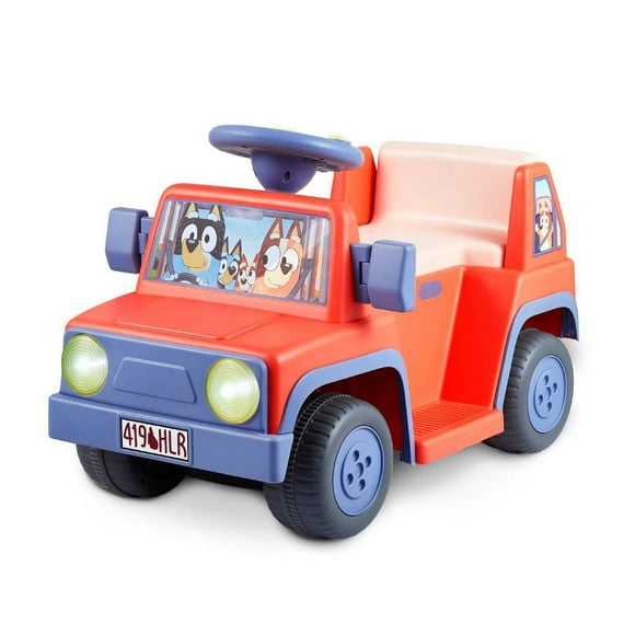 Bluey 6V Ride On Car w/ Light and Sound