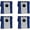 4 PCS, variant on Vacuum Dust Bags Compatible with bObsweep UltraVision and UltraVision Pet Self Empty Robot Vacuum, 4 Pack