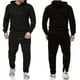 thumbnail image 1 of Conjunto de 2 unid/set de chándal deportivo informal para hombre, conjunto de sudadera con capucha y pantalones deportivos informales, 1 of 3