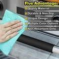 thumbnail image 3 of Refrigerator Door Handle Covers, 6PCS, Leather Kitchen Appliance Handle Covers, Keep Your Fridge Microwave Oven Stove or Dishwasher Clean, Stains Dirty Oils, Timesaver, Kitchen Decor (Black), 3 of 12
