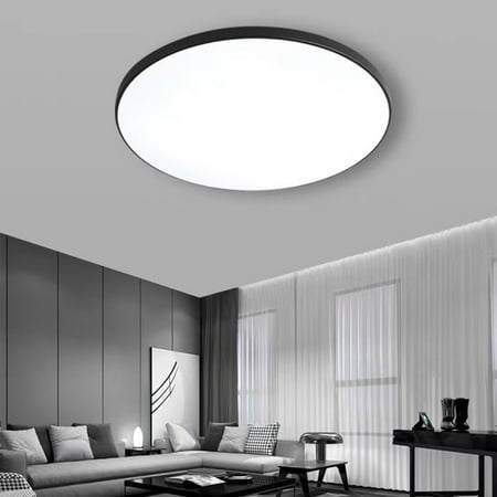 

Mairbeon 1 Set LED Ceiling Light Glare Free Hear-Resistant High Brightness Simple Appearance Easy to Install Illumination Bronze Indoor 220V Ultra-Thin LED Ceiling Light for Home