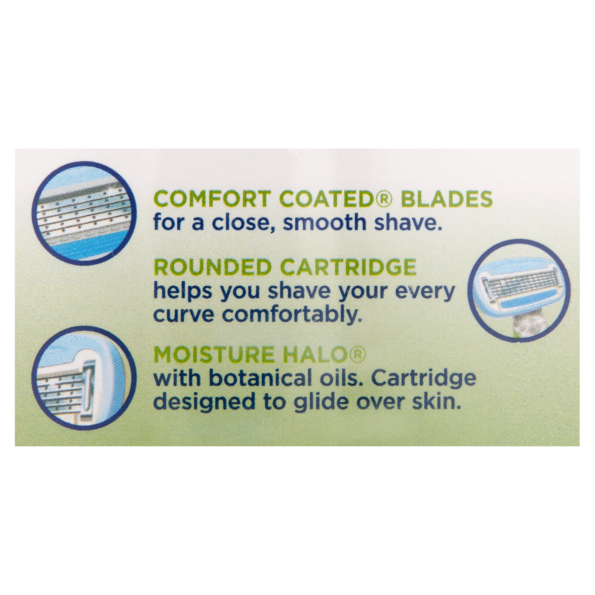 Equate 5 Blade Disposable Razors for Women, 3 Count