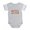 Heather Gray, variant on CafePress - 6 5 4 3 Nonno - Cute Infant Baby Football Bodysuit