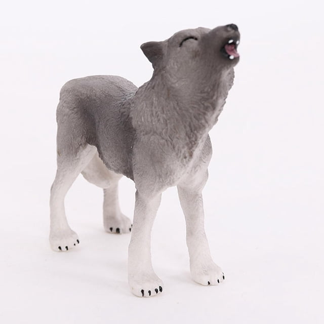 Modelo de juguete Animal CUTICAT Figuras de lobo