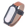 thumbnail image 1 of Correa Mi Band 8 Con Película Protectora Y Estuche, Correa De Reloj 3 En 1, Hebilla Magnética Plegable, Material De Cuero PU, Fácil Instalación, Ideal Para Deportes, Fiestas Y, 1 of 7