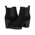thumbnail image 4 of Women's Chelsea Boots Chunky Heel Ankle Boots Round Toe High Heel Ankle Booties, 4 of 5