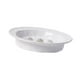 thumbnail image 1 of 1 pieza de vajilla navideña, regalo de Navidad, vajilla para mesa de fiesta festiva Plato blanco, 1 of 9