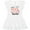AA-White, variant on Inktastic Mimi's Little Sweetie with Heart Cookie Girls Toddler Dress