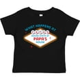 thumbnail image 3 of Inktastic Las Vegas Stays at Papa's Boys or Girls Toddler T-Shirt, 3 of 5