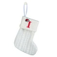 thumbnail image 2 of YOHAVEN Knit Alphabet Christmas Stocking Gift Bag Soft Holiday Candy Sock Decoration for Fireplace Tree Wall Table Festive Home Party Decor, 2 of 2