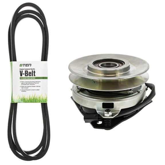 8TEN Belt PTO Clutch Kit for Cub Cadet LT1046 954-04077 717-04080 MK1006360
