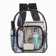 thumbnail image 1 of Mochila Transparente, Mochila Transparente Resistente Para Adultos, Incluida oso de fresa  Hogar, 1 of 2