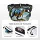 thumbnail image 5 of Easygdp Lake Forest Dinosaur A Fanny Packs para Mujeres y Hombres, Bolsa de Cinturón, Bolsos de Cruz para Trabajo/Correr/Senderismo, 5 of 9