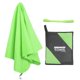 thumbnail image 1 of Rápido Secado Microfibra Playa Toalla Anti-Arena Liviana Absorbente Viaje Toallas 30 x 60 Pulgadas con Clip-  para Playa Nadar Acampar Yoga Deportes Verde claro, 1 of 9