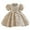 Beige, variant on TBWNWG Flower Girl Dresses For Baby Girls Party Dresses Toddler Puff Sleeve Pageant Dress With Bowknot,Size 5-6 Years