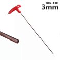 thumbnail image 1 of Extra Long Type Allen Key Set 3/4/5/6/8mm Hex Keys Hand Tool Hexagon Set Alloy Steel T Handle Flat Wrench Allen Keys Repair Tool, 1 of 5