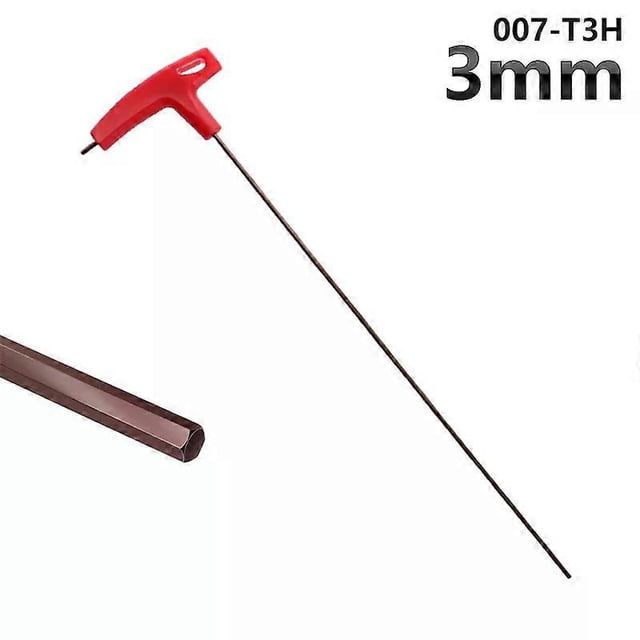 Extra Long Type Allen Key Set 3/4/5/6/8mm Hex Keys Hand Tool Hexagon Set Alloy Steel T Handle Flat Wrench Allen Keys Repair Tool