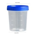thumbnail image 4 of YIEMEEN Portable Plastic Container Cups with Screw Lid for Outdoor Picnics Travel, 4 of 12