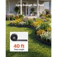 thumbnail image 3 of KFFKFF Galvanized Steel Landscape Edging, 40 ft x 6 in Metal Border for Landscaping with Gloves, Flexible and Easy-to-Install Strips, Durable Metal Garden Edging for Flower Beds and Pathways, 3 of 9