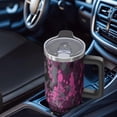 thumbnail image 7 of 40oz Halloween Insulated Travel Tumbler with Handle and Straw, Stainless Steel Mug – Perfect for Fall Adventures, Keeps Beverages Hot or Cold, Ideal for Women and Girls During Spooky Season., 7 of 7
