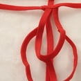 thumbnail image 6 of Bigersell Womens Boxers Underwear Clearance High Waisted Thong Underwear G-Strings Panty Style P-196 Nylon Brief Panties Ladies Thong Briefs Mid Waist Women's Bikini Panties Red One Size, 6 of 7