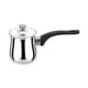 thumbnail image 1 of Cafetera de acero inoxidable resistente a altas temperaturas con calentador de leche, puntiaguda 900 ml, 1 of 9