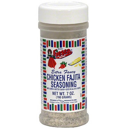 Bolner's Fiesta Brand Chicken Fajita Seasoning, 7 oz (Pack of 6)