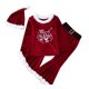 thumbnail image 1 of Traje navideño de terciopelo para niñas, traje acampanado de Papá Noel para bebés pequeños, novedad de 2024, 1 of 5
