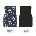 thumbnail image 2 of Fotbe Daisies Flowers Juego de 4 Tapetes para Auto con Estampado – Alfombrillas de Goma Reforzada, Diseño Antideslizante, Protección para Todo el Año – Vehículos, Autos, Camionetas y SUVs, 2 of 7
