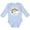 AE-Light Blue, variant on Inktastic 1st Birthday Kiss Me Im One Boys or Girls Long Sleeve Baby Bodysuit