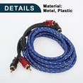 thumbnail image 4 of Amplificador de audio para automóvil Cableado 2m 6.56ft Compatible con audio Cableado completo para amplificador Azul 1 Pcs, 4 of 6