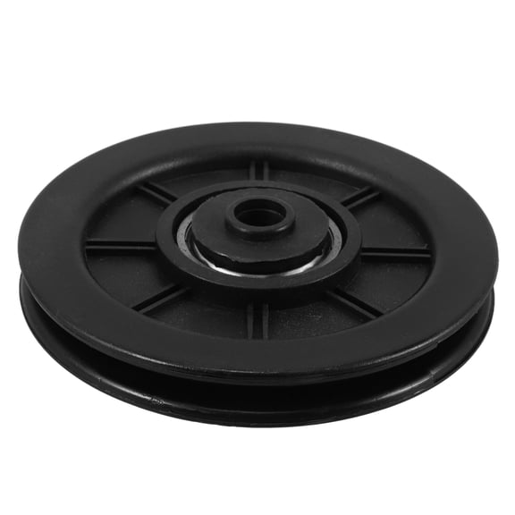 SEWCHICS Black Nylon Gym Pulley Smooth Professional Fitness Tool for Workout Machines