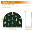 thumbnail image 4 of Yayeee Napkin Holder for Table Kitchen Paper Tissue Organization, Beige Christmas Trees, 4 of 8